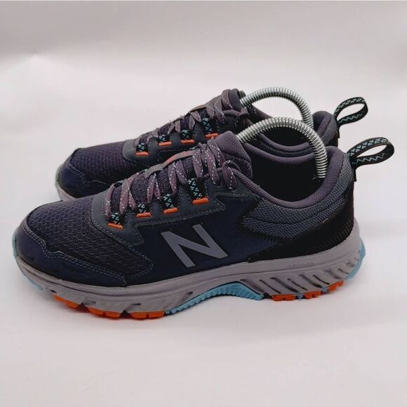 New Balance 510v5 Trail Running Shoes Mens Size 8 Or Womens Size 9.5 Blue‎ - Picture 1 of 8